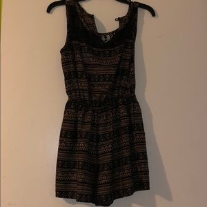 Tribal Print Romper